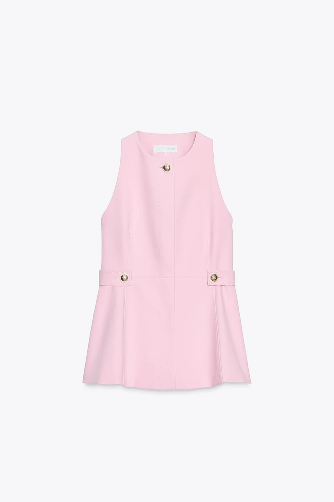 GILET À PÉPLUM