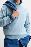 CASHMERE AND WOOL SWEATER