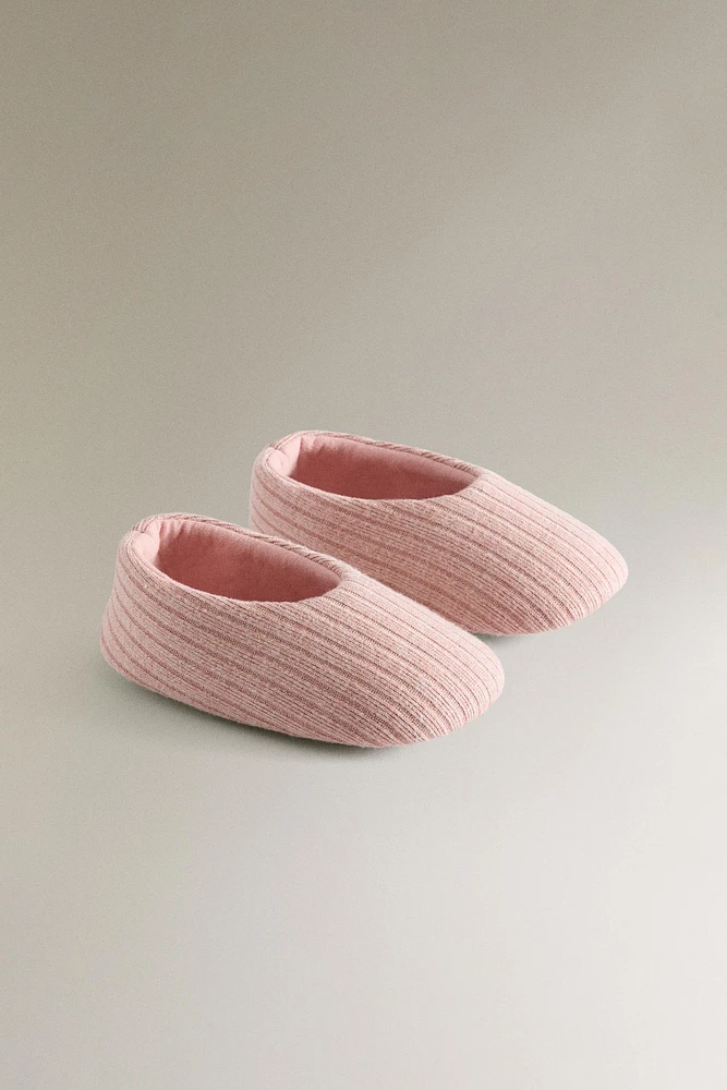 BALLERINES TISSU MATELASSÉ