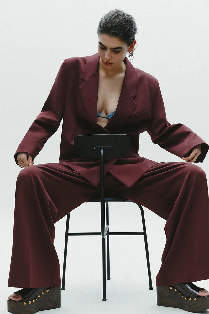 DOUBLE PLEAT PANTS