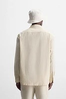 STRIPED OVERSHIRT