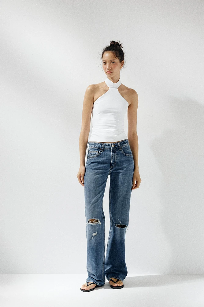 TOP HALTER POLYAMIDE