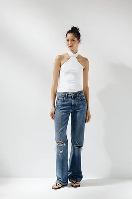 TOP HALTER POLYAMIDE