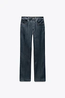 ZW COLLECTION HIGH RISE BOOTCUT CROPPED JEANS