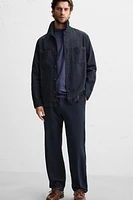 COTTON-LINEN PANTS