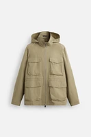 TECHNICAL PARKA WITH POCKETS