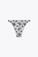 PALM TREE PRINT BIKINI BOTTOMS