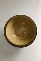 BOL DÉCORATIF TERRE CUITE