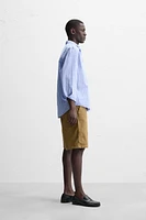 BERMUDA REGULAR FIT TEXTURÉ