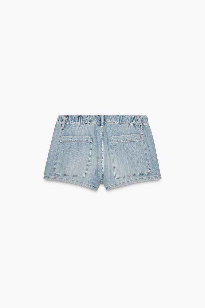 TRF DENIM SHORTS
