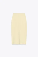 KNIT MIDI SKIRT