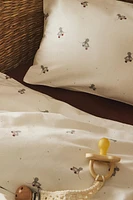 ENSEMBLE DE DRAPS MINI-LIT BÉBÉ PETIT CANARD