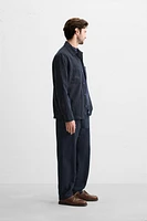 COTTON-LINEN PANTS
