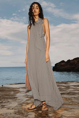 ROBE HALTER RAYURES LIMITED EDITION