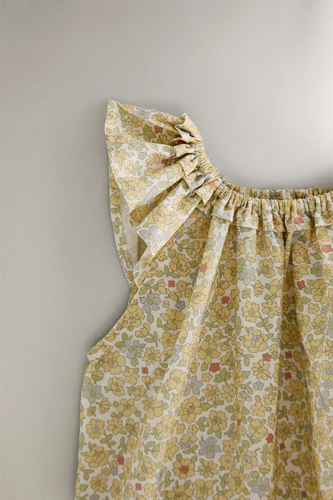 CHILDREN’S FLORAL DRESS