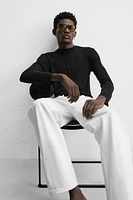 SEMI-SHEER LYOCELL T-SHIRT