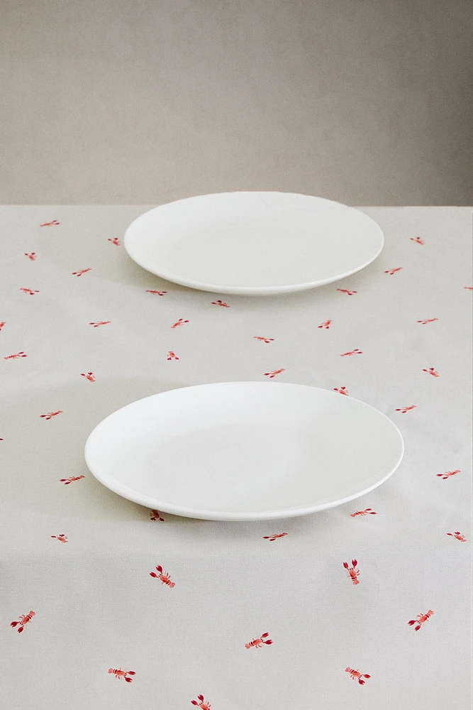 NAPPE COTON ENDUIT LANGOUSTES