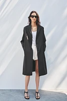 ZW COLLECTION LINEN FROCK COAT