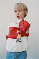 STRIPED MICKEY MOUSE © DISNEY SWEATSHIRT
