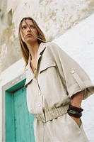 SHORT SLEEVE SAFARI SHIRT