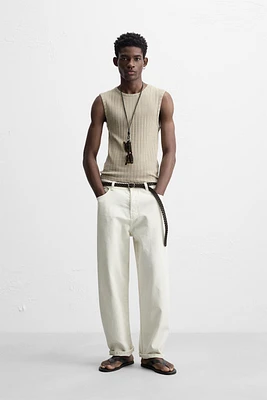 RIBBED TANK TOP