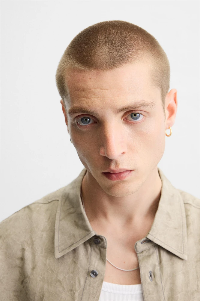 VISCOSE JACQUARD SHIRT