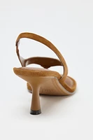 SUEDE STRAPS SANDAL