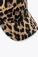 ANIMAL PRINT TWILL CAP