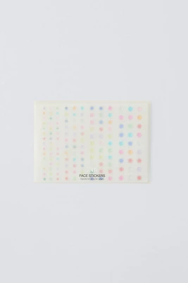 RAINBOW COLOR GEMS ZARA FACE STICKERS