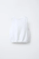 SEQUIN KNIT TOP