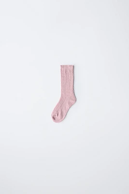 OPENWORK KNIT SOCKS