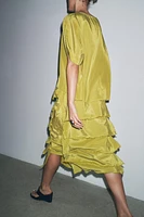 RUFFLED DRESS ZW COLLECTION