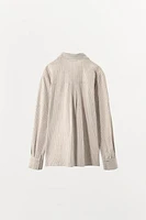 CHEMISE STYLE PYJAMA À RAYURES
