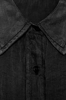FLOWY POCKET SHIRT