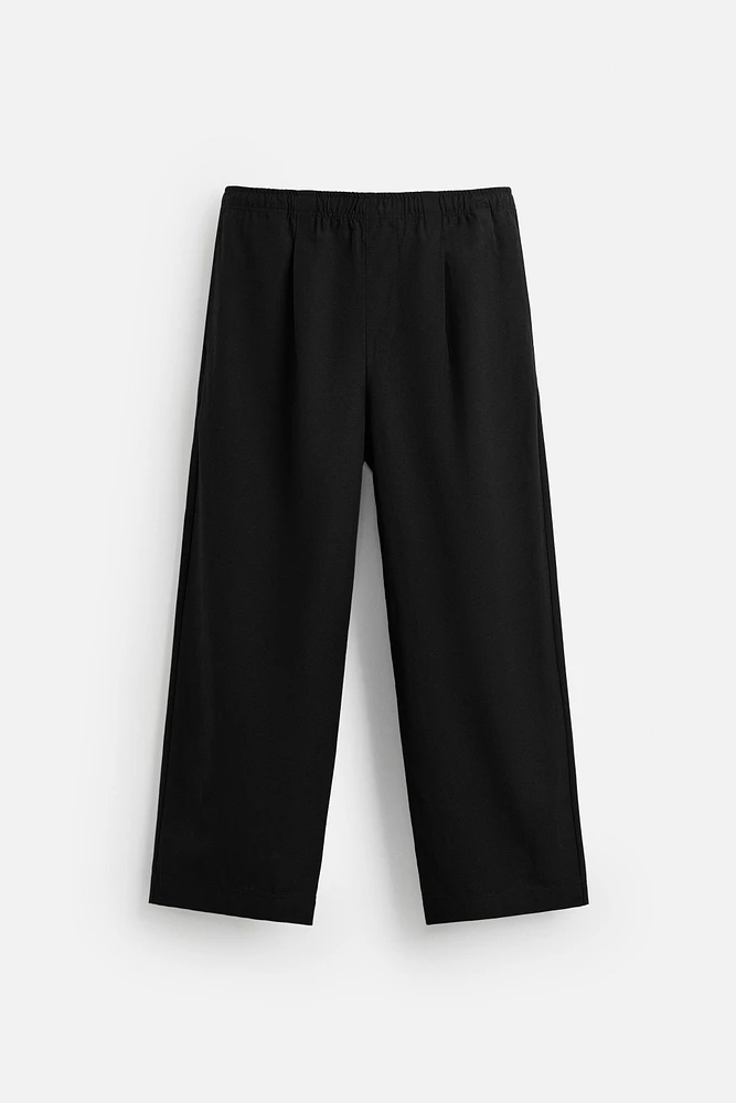 PANTALON REGULAR FIT TAILLE JOGGER