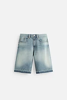 BAGGY FIT DENIM SHORTS