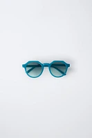 TRANSLUCENT FRAME SUNGLASSES
