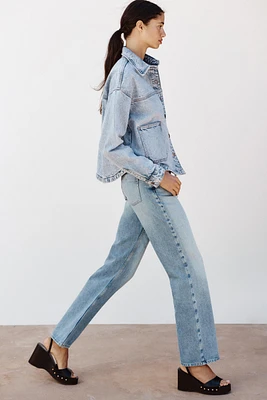 Z1975 BOOTCUT JEANS WITH A HIGH WAIST