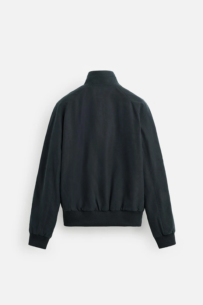 BLOUSON EFFET CIRÉ