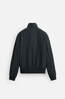 BLOUSON EFFET CIRÉ
