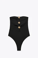 SUN PIECES BANDEAU SWIMSUIT