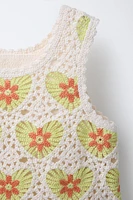 CROCHET KNIT TOP