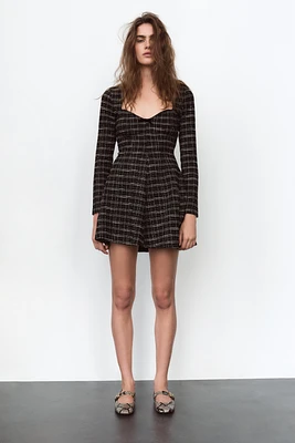 PLAID SKATER DRESS