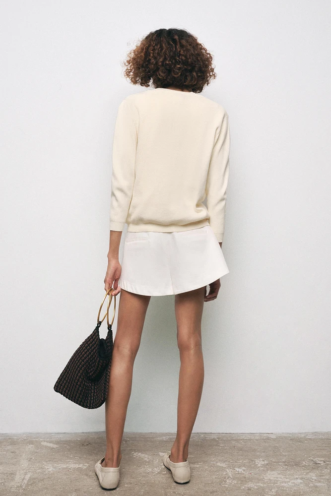 SMOOTH KNIT CARDIGAN