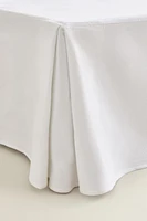 COTTON PIQUÉ BEDSKIRT