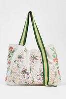 MAXI SAC SHOPPER TISSU FANTAISIE