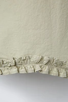 RUFFLED POPLIN TOP