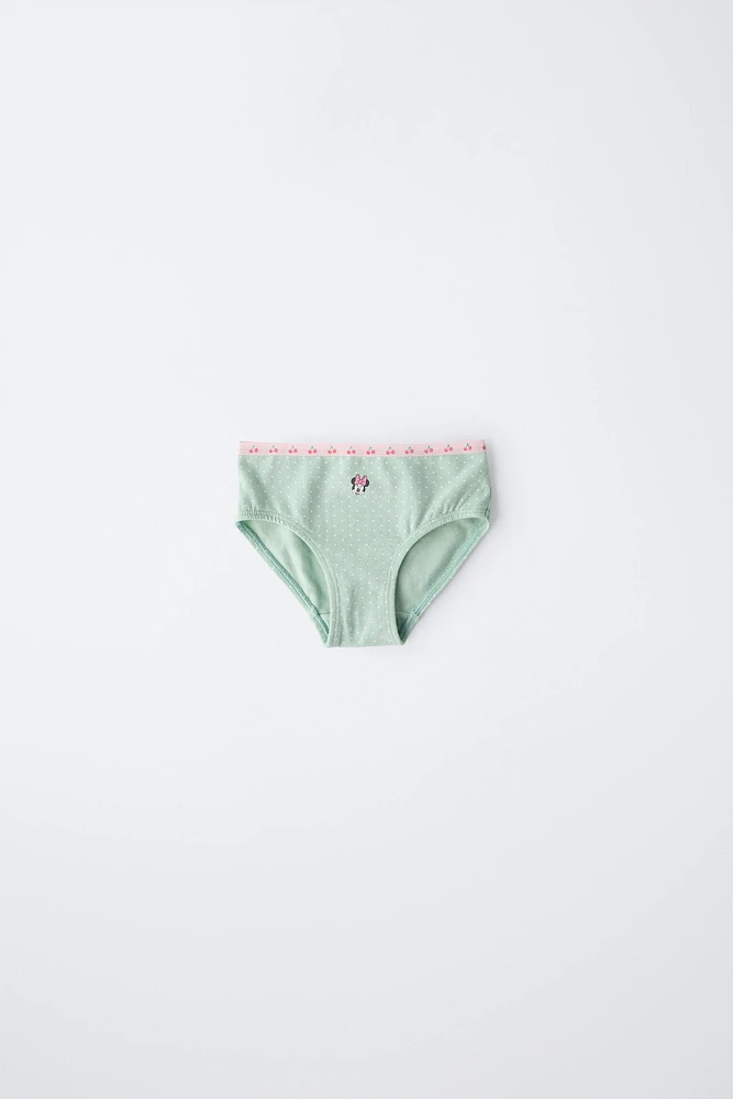 2-6 YEARS/ THREE PACK OF MINNIE MOUSE © DISNEY UNDERWEAR