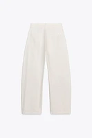 MID WAIST BARREL JEANS ZW COLLECTION