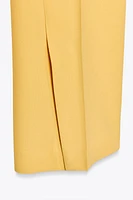 ZW COLLECTION FLARE PANTS WITH SIDE VENTS